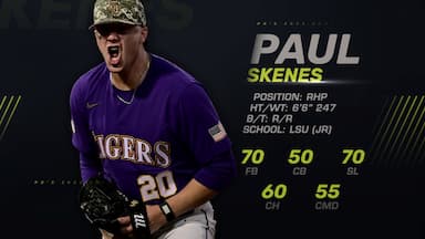 Paul Skenes, RHP: DH, Louisiana State — College Baseball, MLB